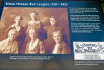 History of women in Langley, WA