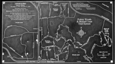 Putney Woods trail map