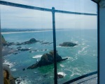View from Yaquina Head Lighthouse, Oregon coast